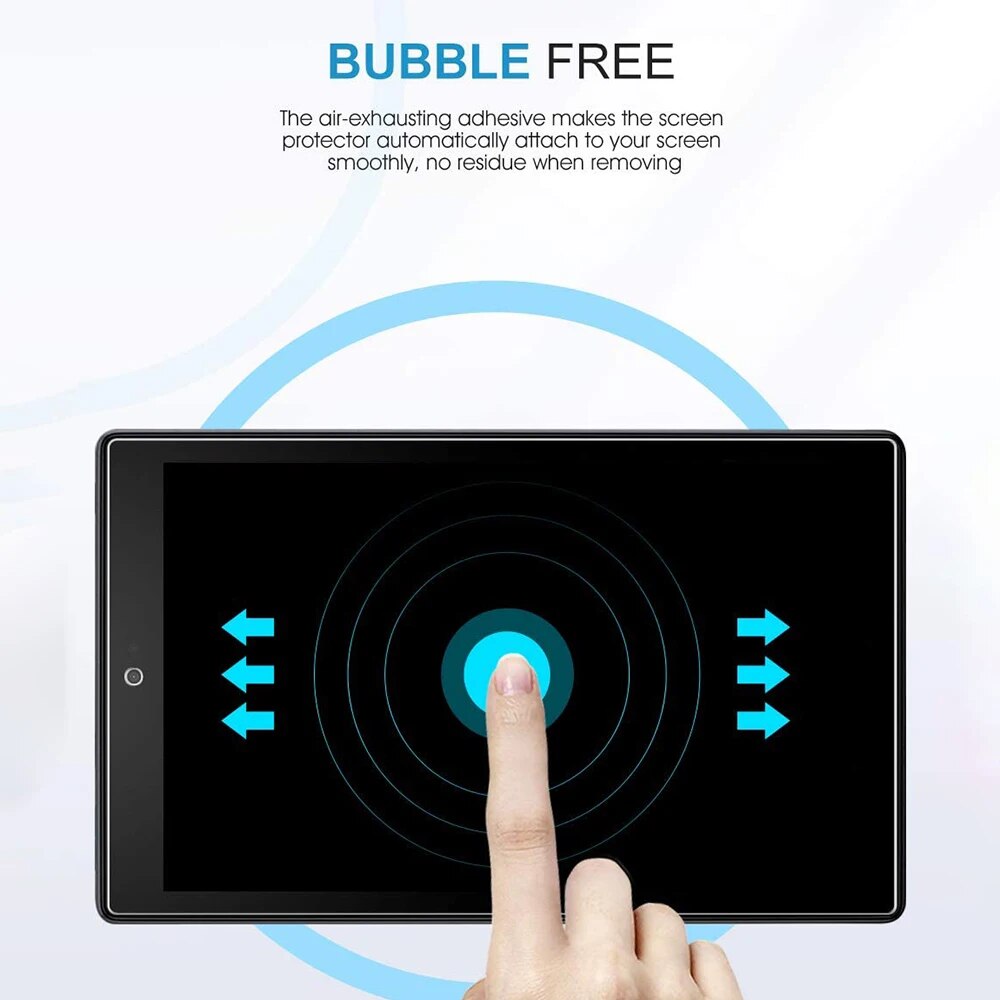 Glass Screen Protector For Amazon Fire HD 10 2019 2017 Fire HD 10 9th 7th Gen Kids Edition 2018 10.1 Clear Tempered Glass. 