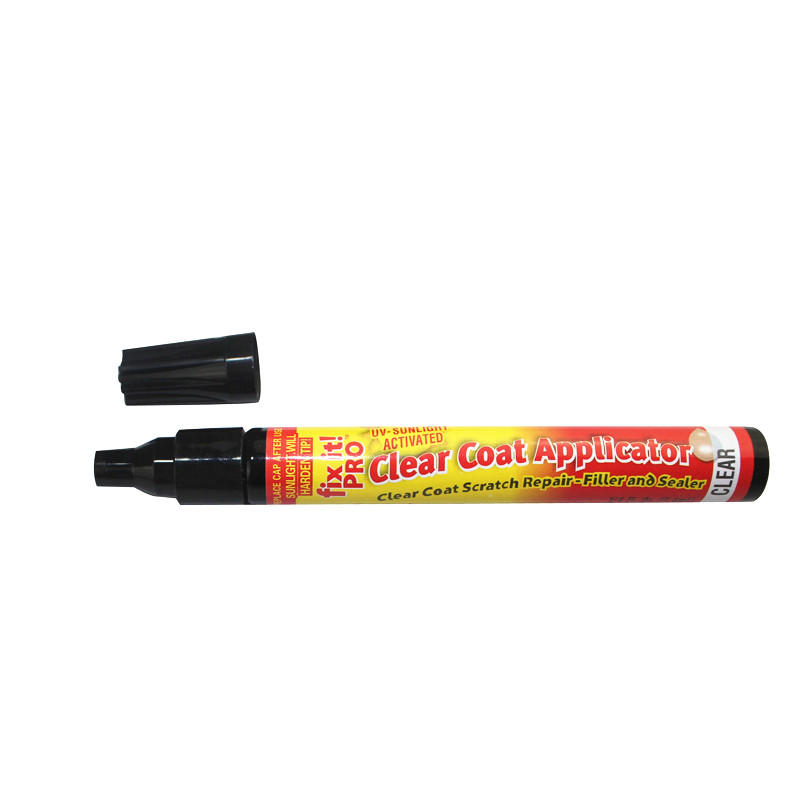 Car Clear Coat Applicator Painting Pen Fix It PRO Portable Non-Toxic Repair Scratch Easily Car Scratch Repair Pen 2 Spare Nib. 