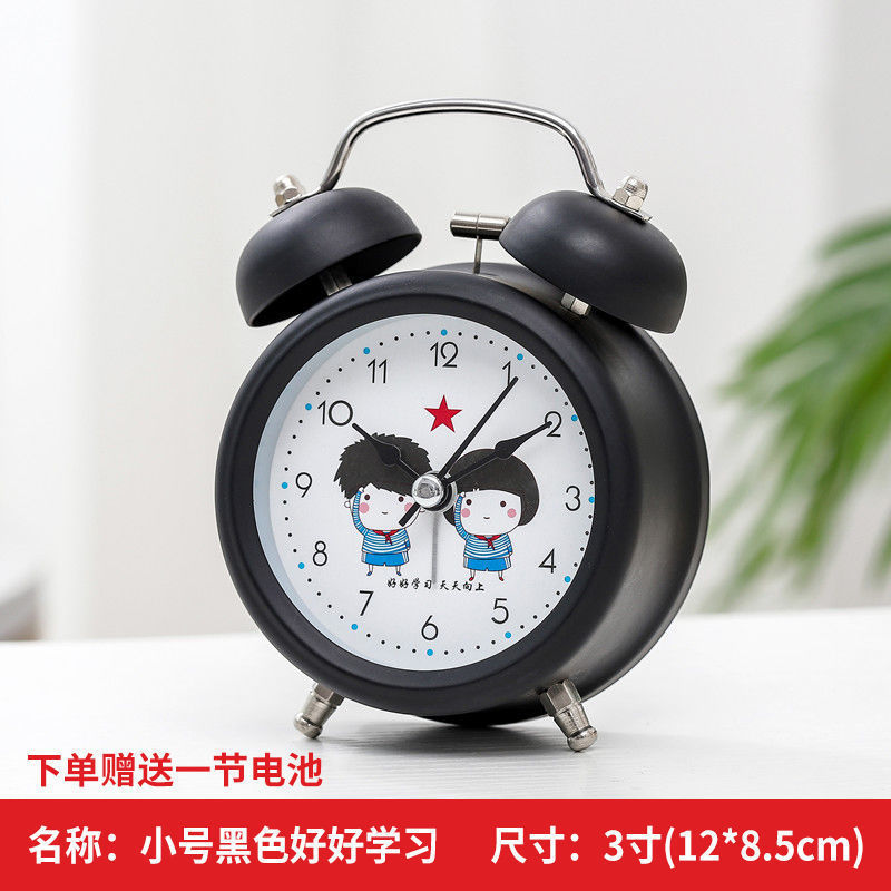 Alarm clock, student alarm clock, wake up, boy lazy bedroom, glow-in-the-dark student table, cross-border amazon, one piece dropshipping. 