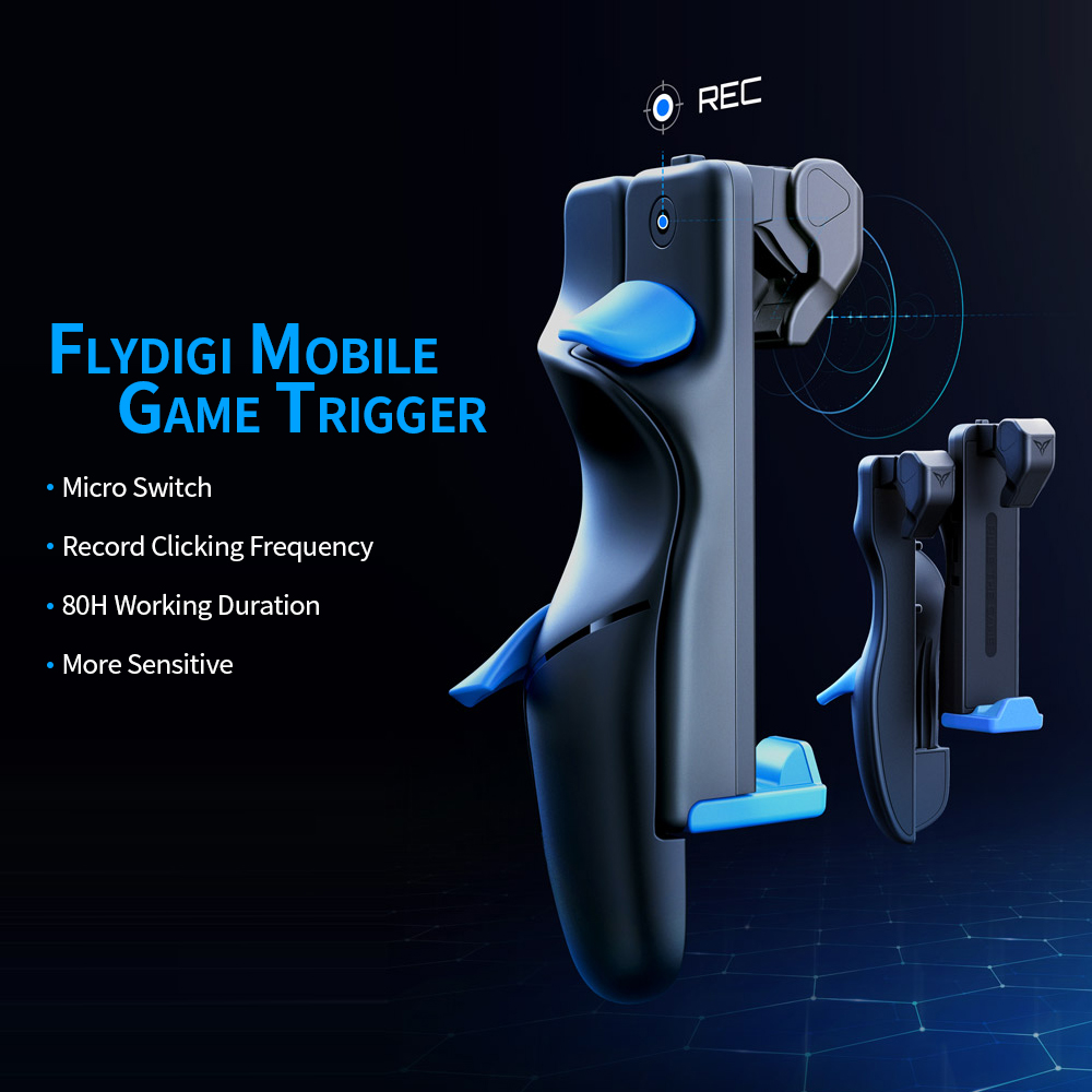 Flydigi Shadow Stinger Mobile Game Controller Game Trigger Gamepad ...