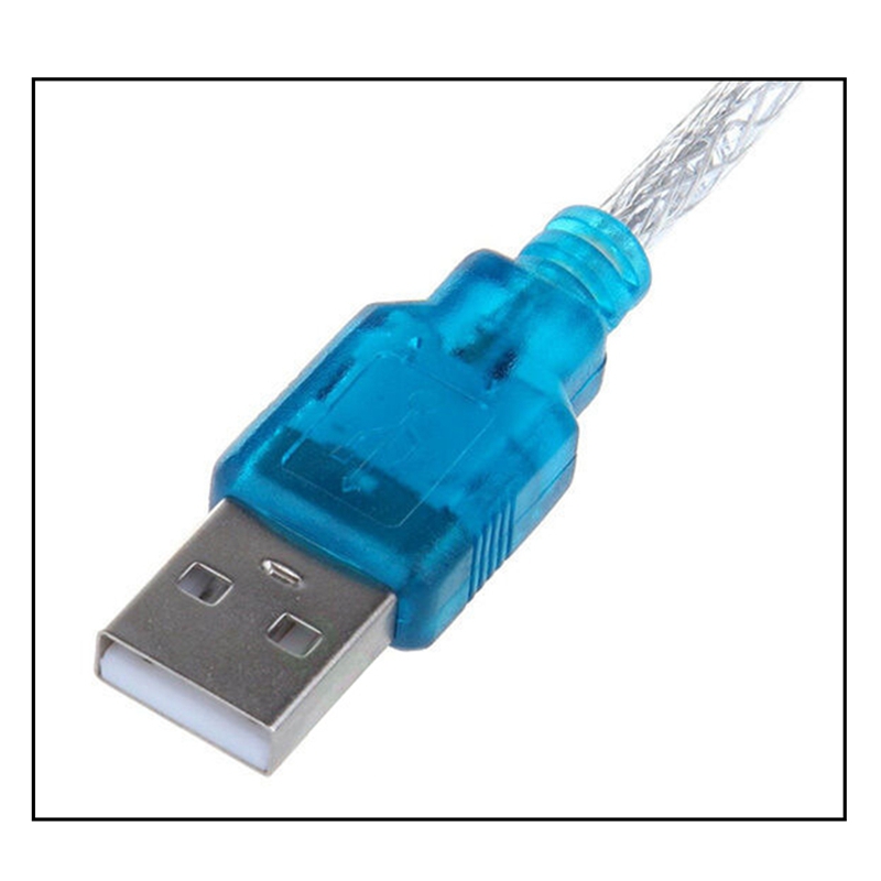 DB9 Computer Data Cable DB9 9 Pin VGA Female Cable USB to R232 Interface Data Cable. 
