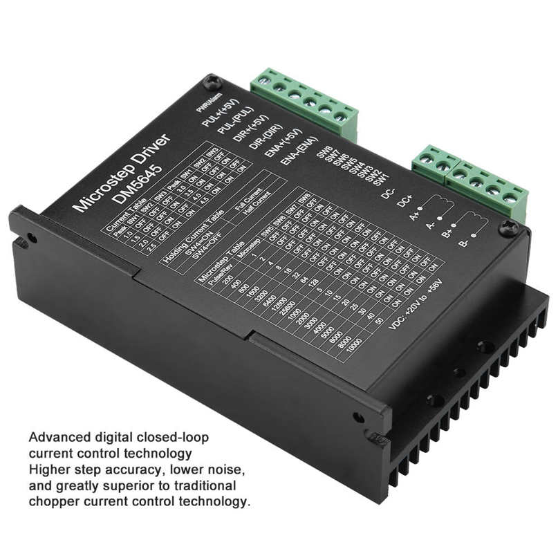 Two-Phase Stepper Motor Controller Driver 4.5A 57 86 Replacement M542/2M542. 