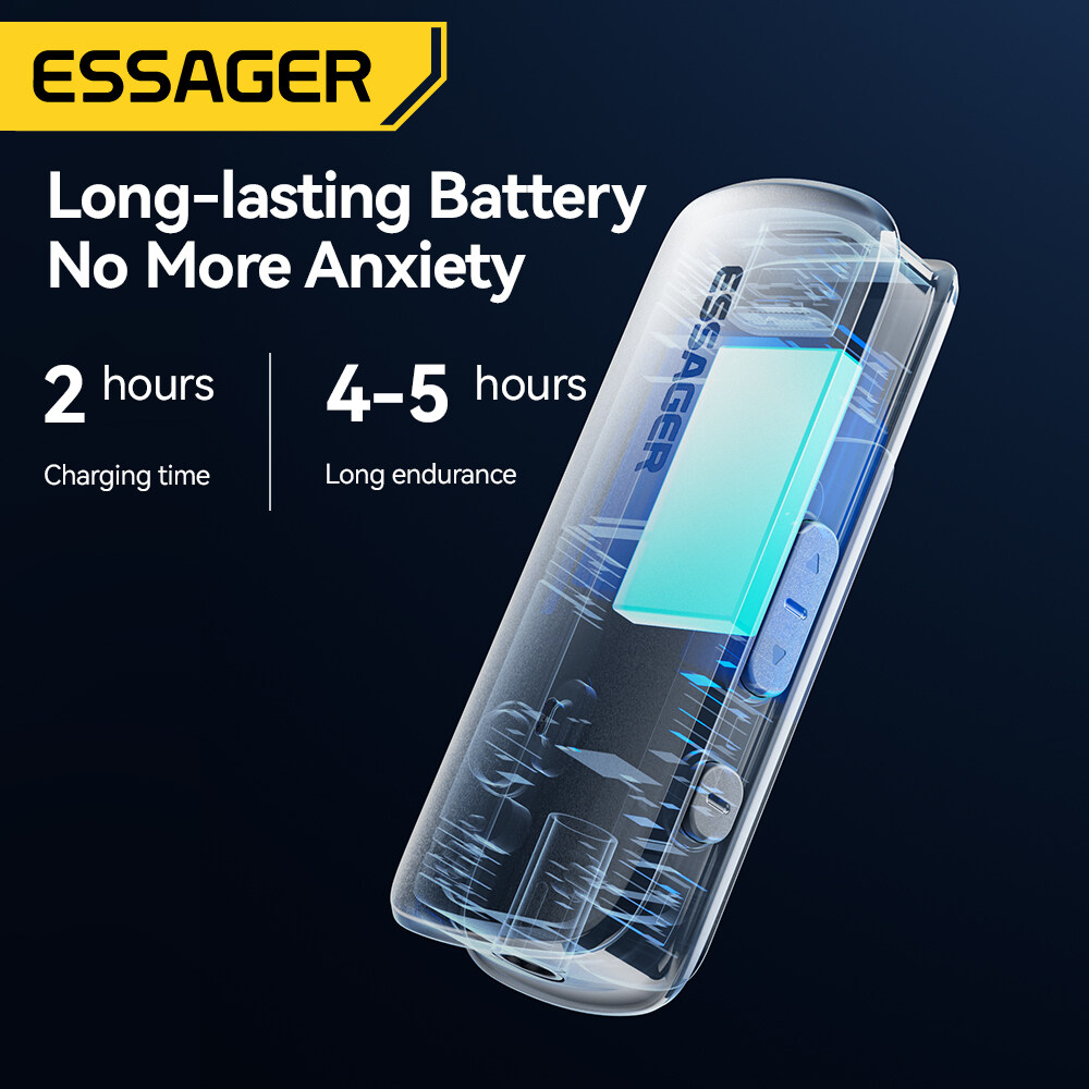 Essager Mini Multifunctional Bluetooth 5.3 Adapter Type-C 3.5mm Audio Cable TF Card Slot Support MP3/WAV Compatible With OMTP CTIA Multifunctional Bluetooth Adapter For MobiIe Phone Tablet Laptop Switch PS5. 