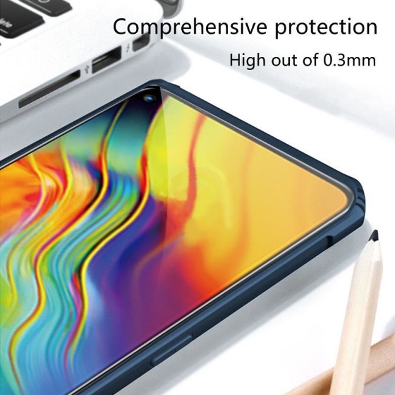 itel P55 5G Phone Case for itel S23+ S23 Plus A70 A60s Acrylic Transparent Shockproof Casing TPU Soft Anti-fall Back Cover. 