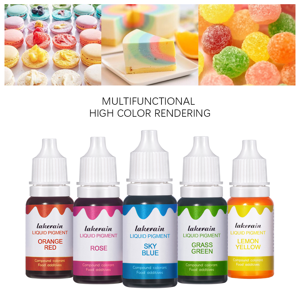 24 Colors DIY Handmade Lip Gloss Liquid Pigment Diffusion Pigment Epoxy Resin Pigments Liquid Colorant Dye Soap Coloring Making