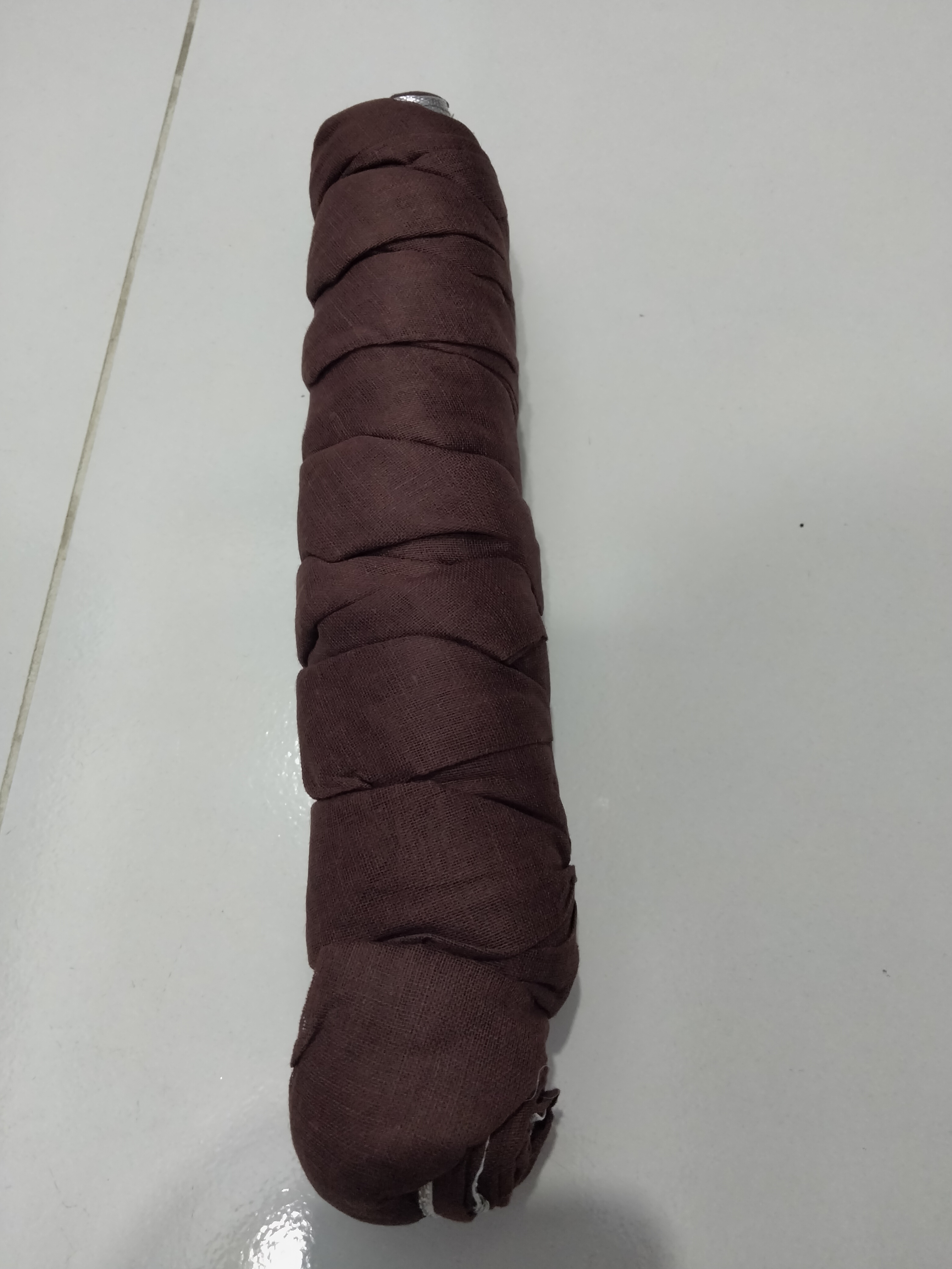 Best Quality Cotton Lathy Orna Coffee Colour For Women - 1 - Pice