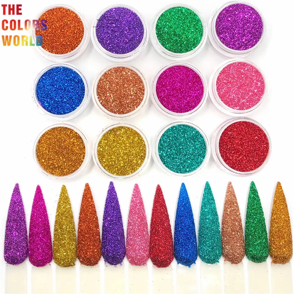 TCT-860 Eco-Friendly Plant Cellulose Biodegradable Eco Glitter For Body Face Nails Art Craft Makeup Soap Fashion and Accessories. 