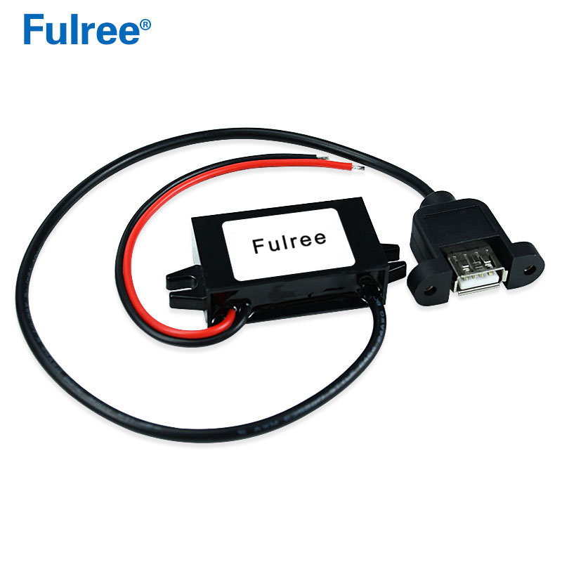 Type C USBC Mini Micro USB 12V 24V 36V 48V Convert to 5V 3A Car Phone Charger DC DC Step Down Buck Converter 12 Volt to 5 Volt. 