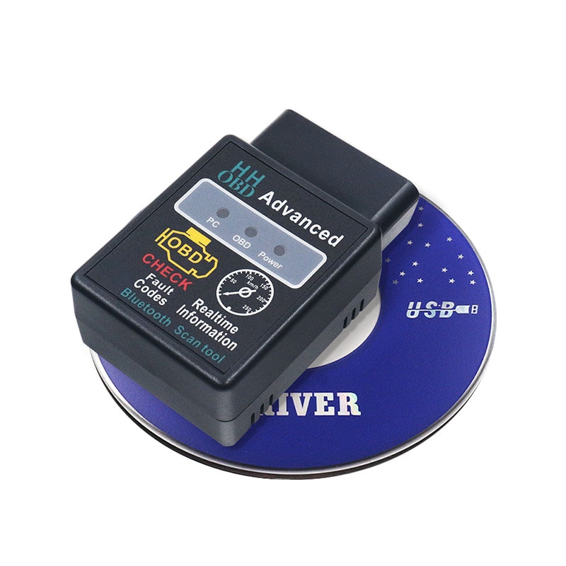 OBD2 Scanner HH OBD ELM327 V1.5 -Compatible for Android PC OBDII ELM 327 1.5  Adapter Code Reader Diagnostic Tools. 