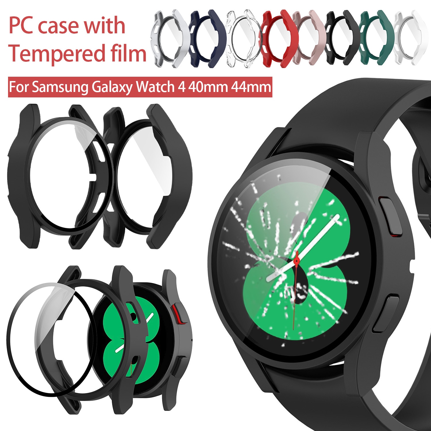 44mm 40mm Screen Protector Cover 
