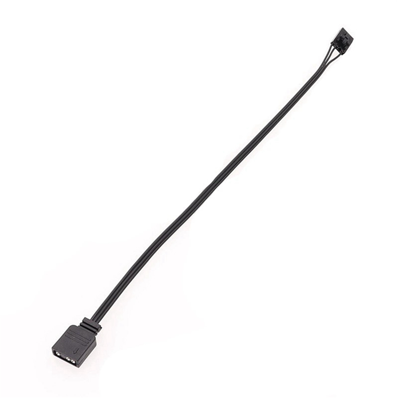 TWEXQNY 8X for 4PIN RGB to Standard ARGB 3-Pin 5V Adapter Connector RGB Cable 25cm