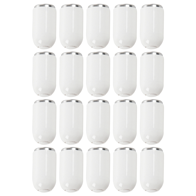 TWEXQNY Magnetic Cap for Pencil, Magnetic Replacement Protective Cap Cover for Pro Pencil - White 20Pc