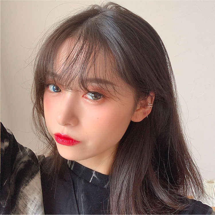 Korean version of tassel ear clips, no ear piercings, ear bone rings, ear clips, women's earrings, earrings, niche double-layered cold style. 