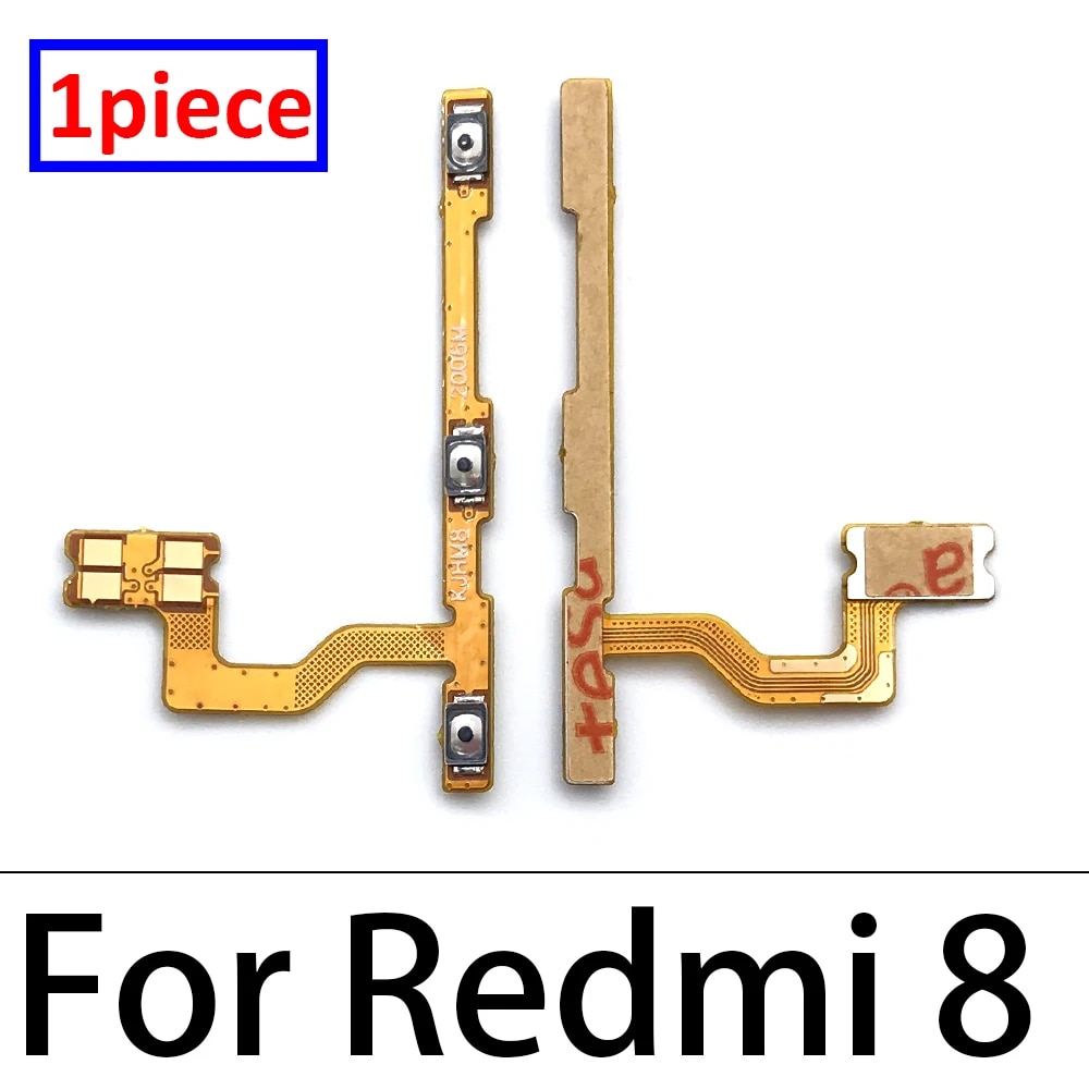 Power Switch On/Off Button Volume Key Button For Xiaomi Redmi 8 8A 9 Note 9 9S/ Mi 9 1110 Lite 10T 9 Se Note 10 Pro Flex Cable. 