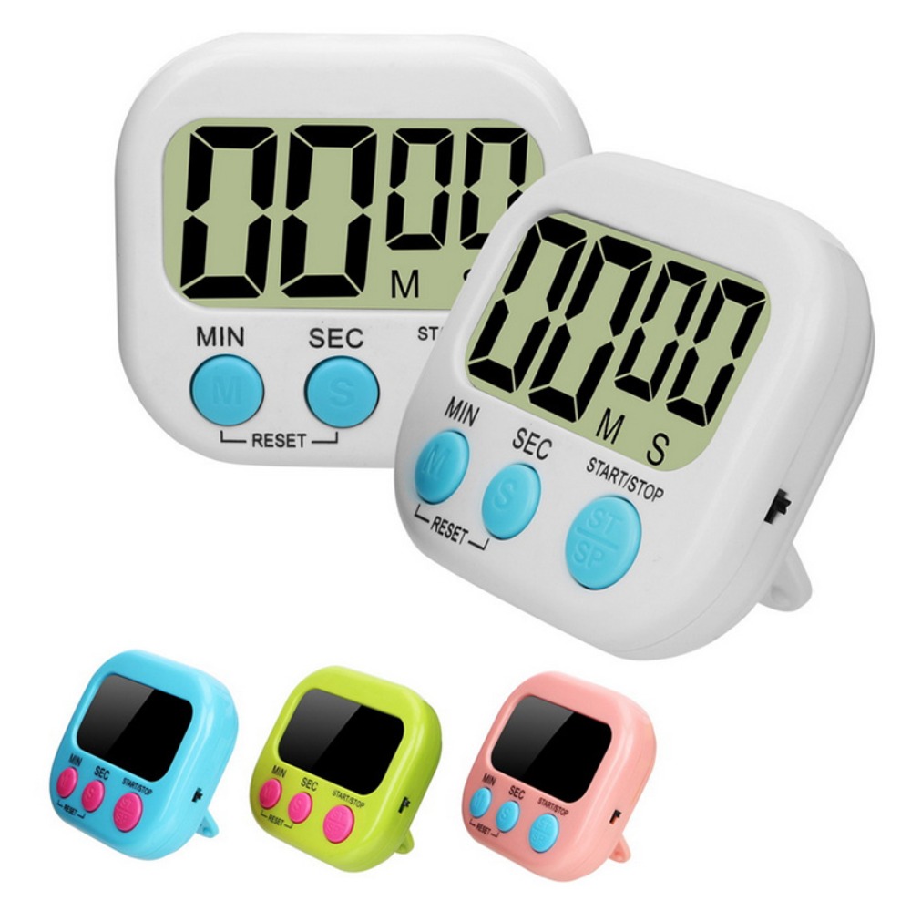Study Magnetic Baking Counter Alarm Clock Shower Digital Timer Kitchen Timer Cooking Timer LED Timer