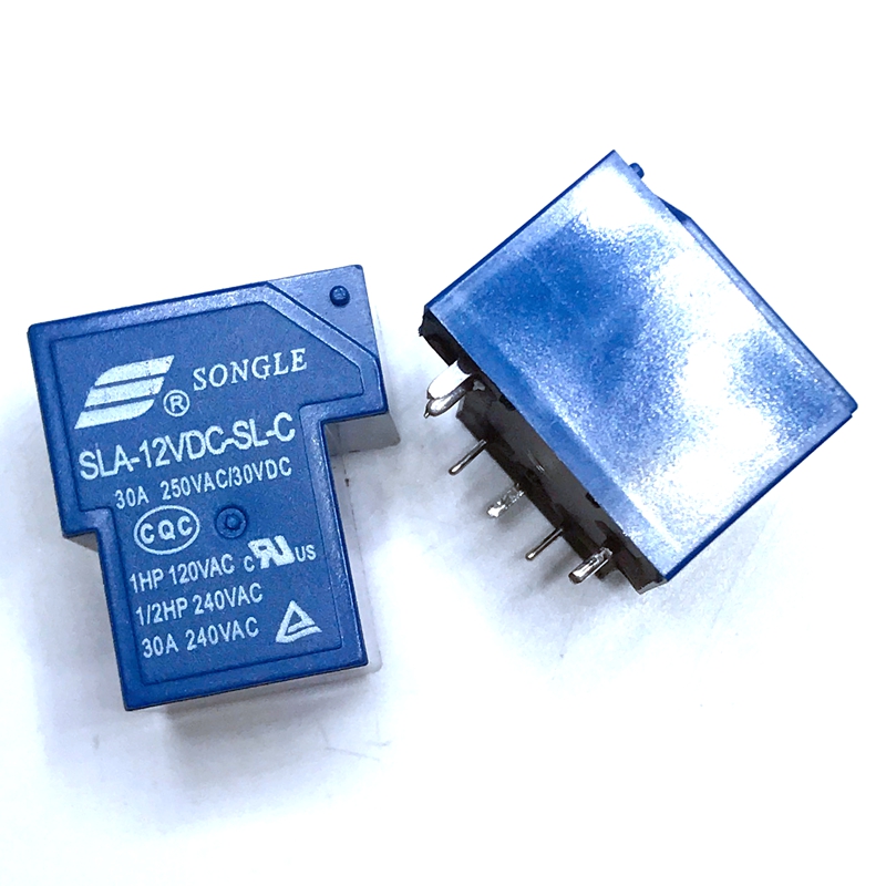 BANG Relay 12V Relay DC-12V DC12V 30A 250VAC 6 Pin Coil SPDT Power Relay SRD-12VDC-SL-C PCB Mount T90 Power Relays Switches DC 12V Relay. 