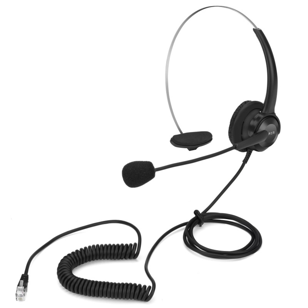 The new head-mounted operator, agent telephone, crystal head, telemarketing headset, operator, outbound call, customer service call