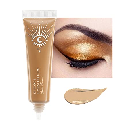 DE'LANCI Neon Glow in Dark Eyeshadow Pallet ,Aurora Stage Clubbing Makeup Kit ,Blacklight UV Fluorescent Eye Shadows Color. 