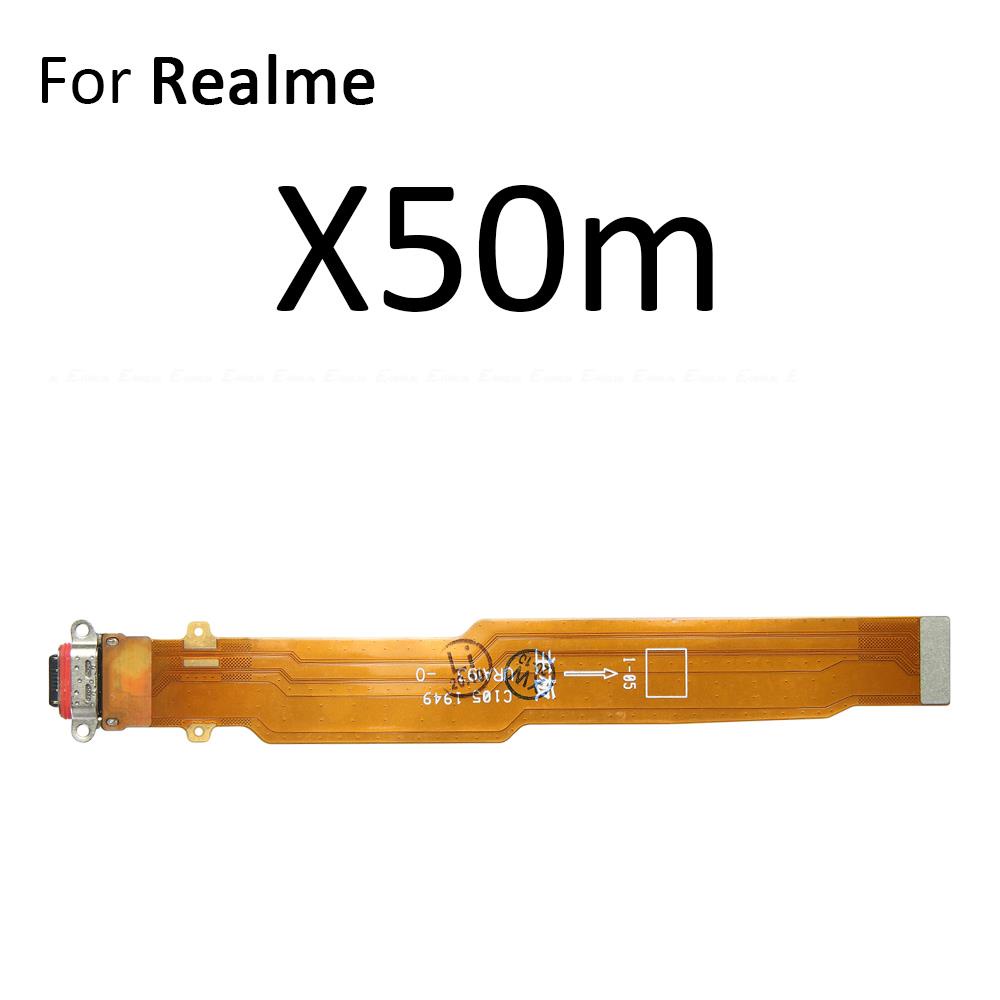 USB Charging Port Dock Plug Connector Charger Board Flex Cable Parts for OPPO Realme X7 X50 X50m X3 Super Zoom X2 XT X Lite Pro Max Ultra 5G. 