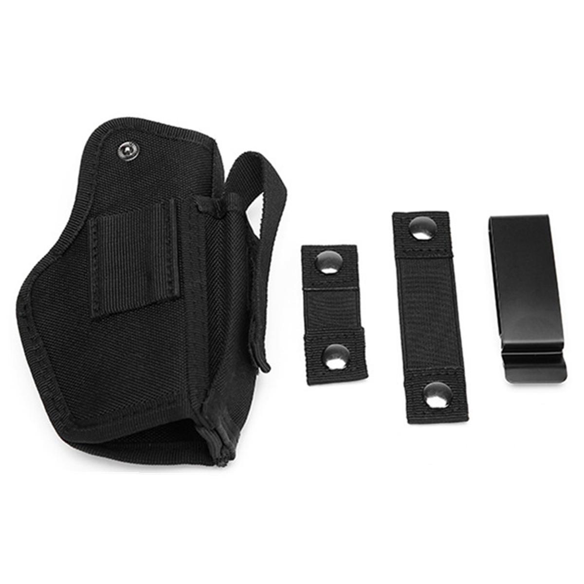 Tactical Left Right Interchangeable Invisible Holster Outdoor CS Multi-function Waist Cover Accessory Bag