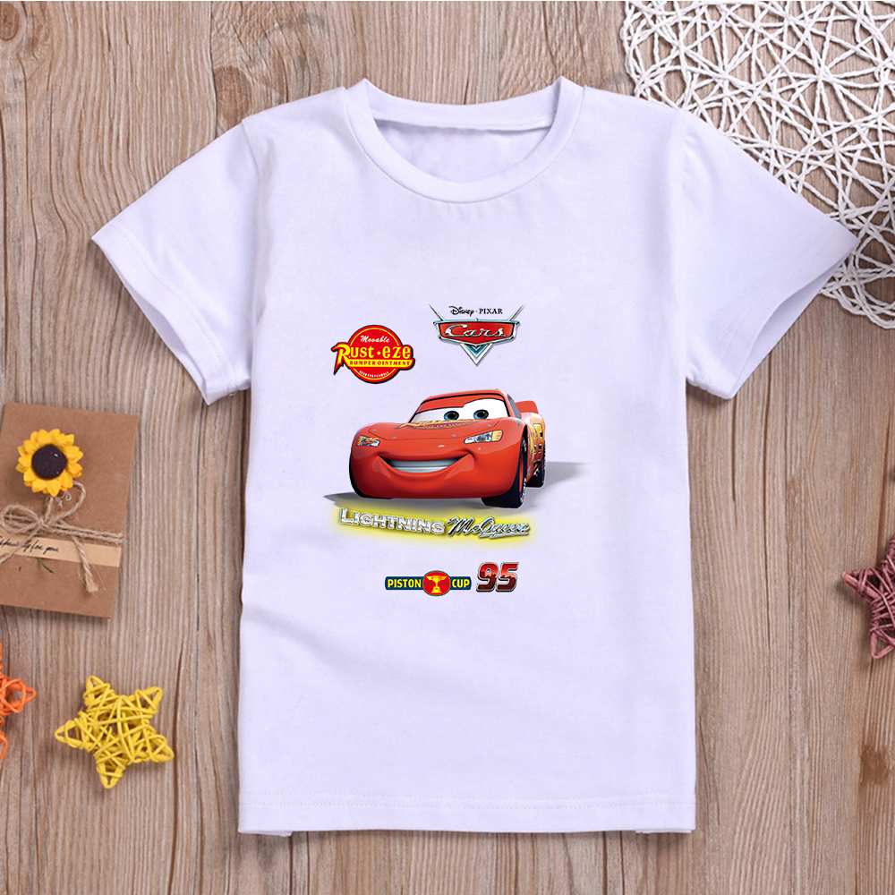HOT Kids Disney Cars T Shirt Design DISNEY Cars T Shirt For Kids