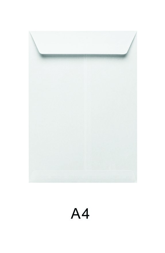 White Envelopes (Shada Kham) Folding Pocket For Invitations Cards, Photos, Letters, Strong Bond Paper, by Better Office Products,  Great Option for Mailing, Storage and Organizing, Size A4 (Length 31.50cm X Width 27.50cm), Pack of 25 PCS. 