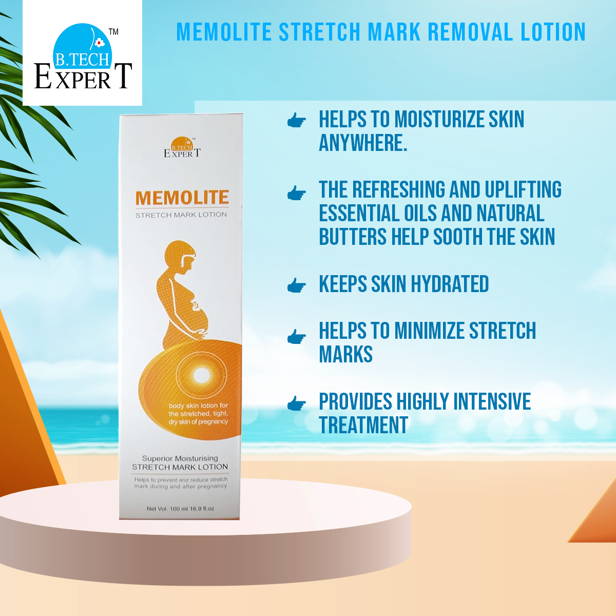 Memolite Stretch Mark Removal Lotion - 100ml. 