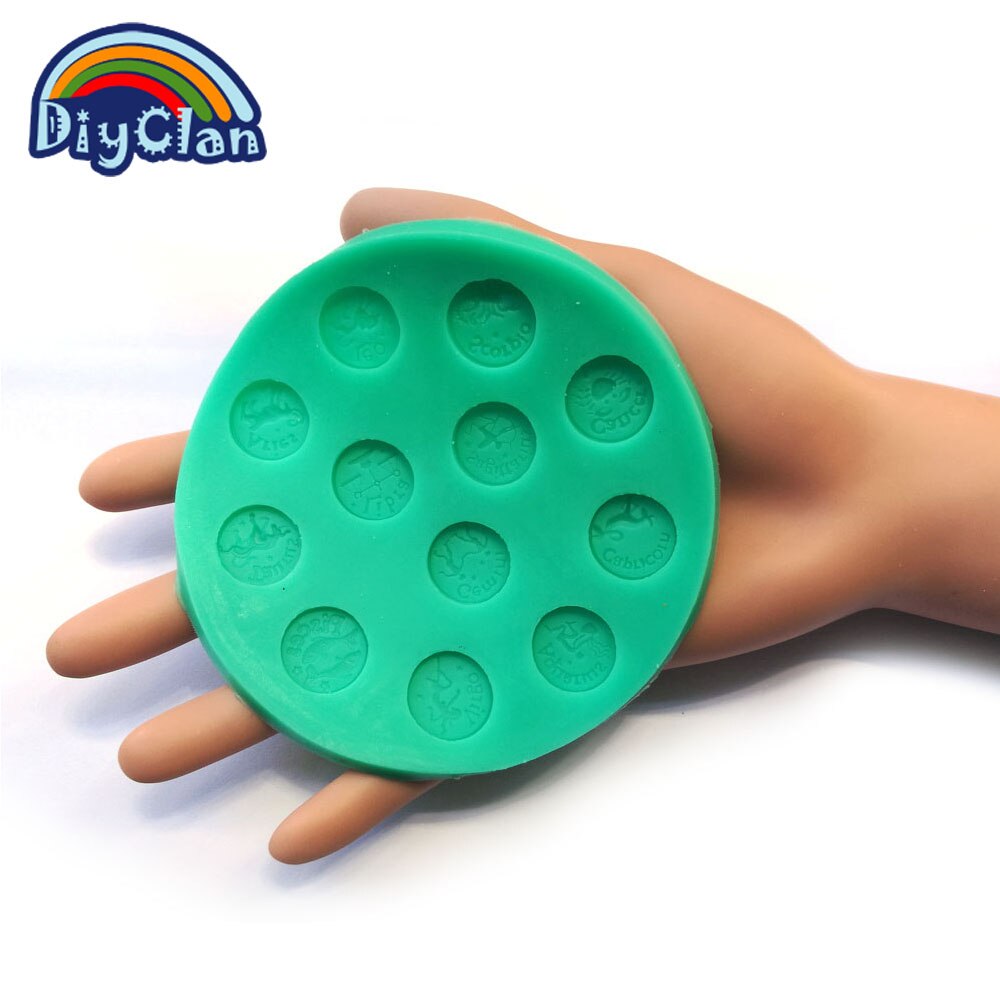 【happy one】DIY molds cake decorating soap fondant mold candy mini constellation chocolate cake mould bakeware F0393XZ35. 