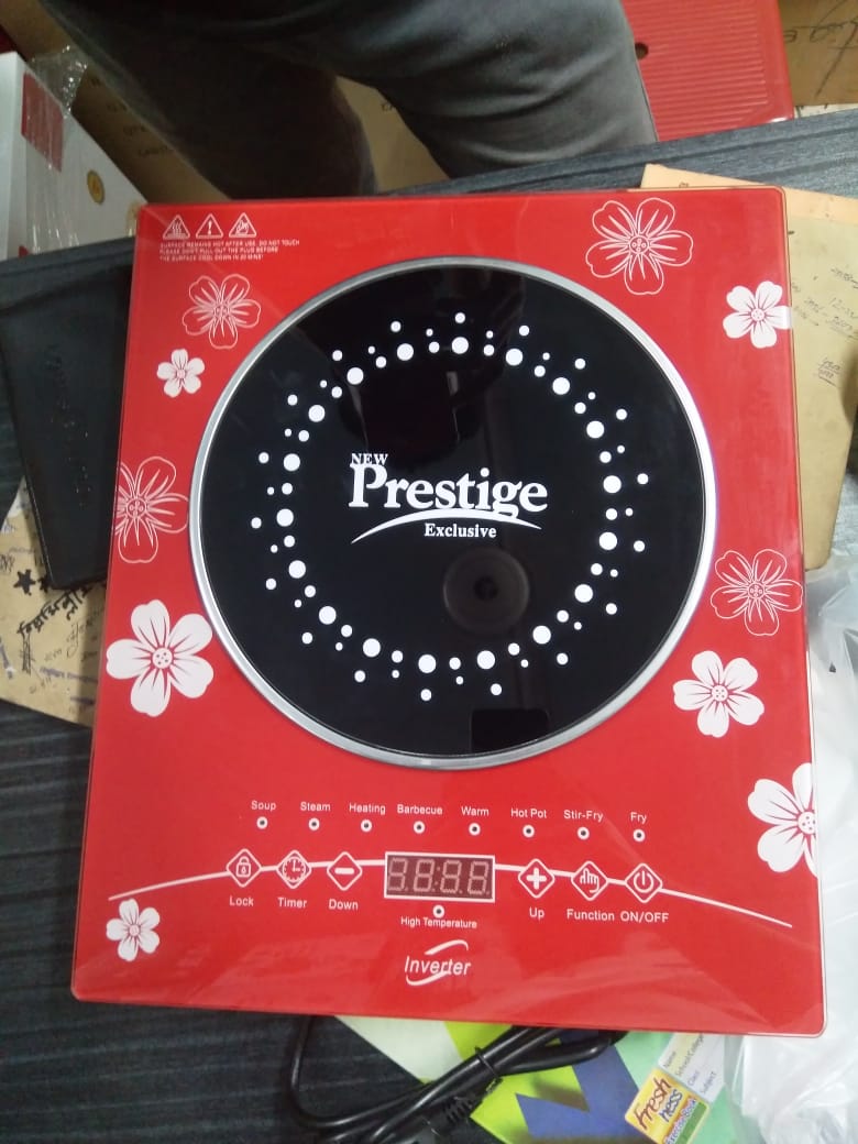 Prestige 2200 Watts Infrared Cooker Use Any Pot Digital Display. 