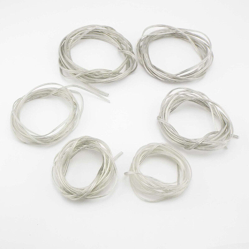 Angelila Transparent Wire for Signage Heavy Duty 28/26/24/22/20/18AWG for LED Strip Light Neon Lights 2 Core Copper Power Cord Cables DIY Electronic Wires. 