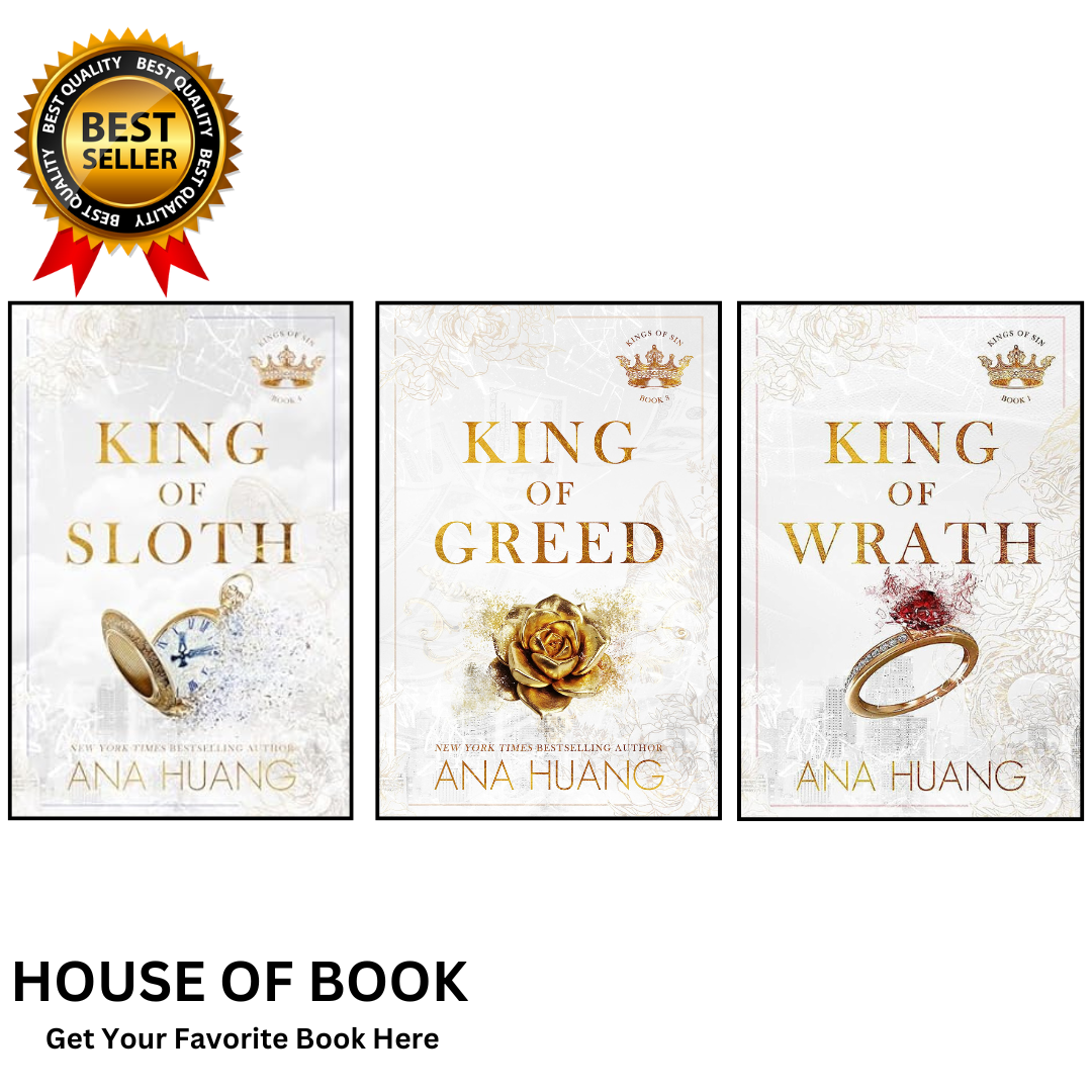 Kings of Sin Series 3 Books Collection Set By Ana Huang (King of Wrath, King of Sloth, King of Greed) by Ana Huang