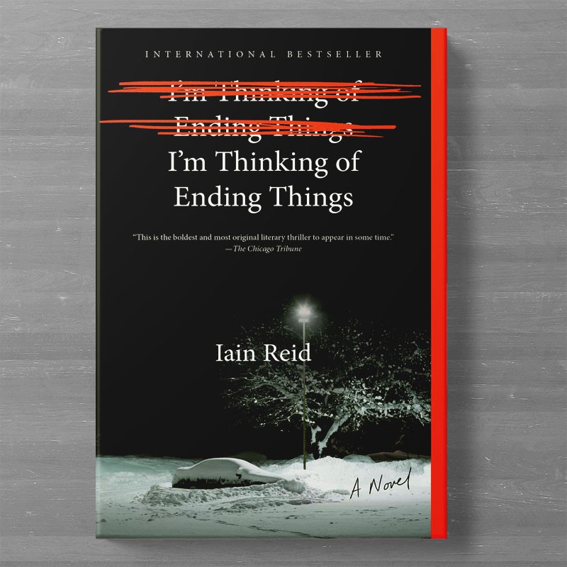 I'm Thinking of Ending Things Book by Iain Reid | Matte Lamination | Premium Paper |. 
