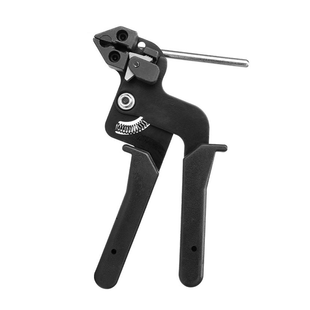 Stainless Steel Cable Tie Strapping Machine Sci-ssors Combination Pliers Bundling Fasten Tools