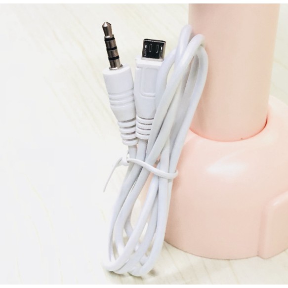 Microphone Audio Cable Micro USB To 3.5MM Aux Cable Mobile Phone National K song Record Line For V8 Sound Card Live Accompaniment Extended Connection Cable. 