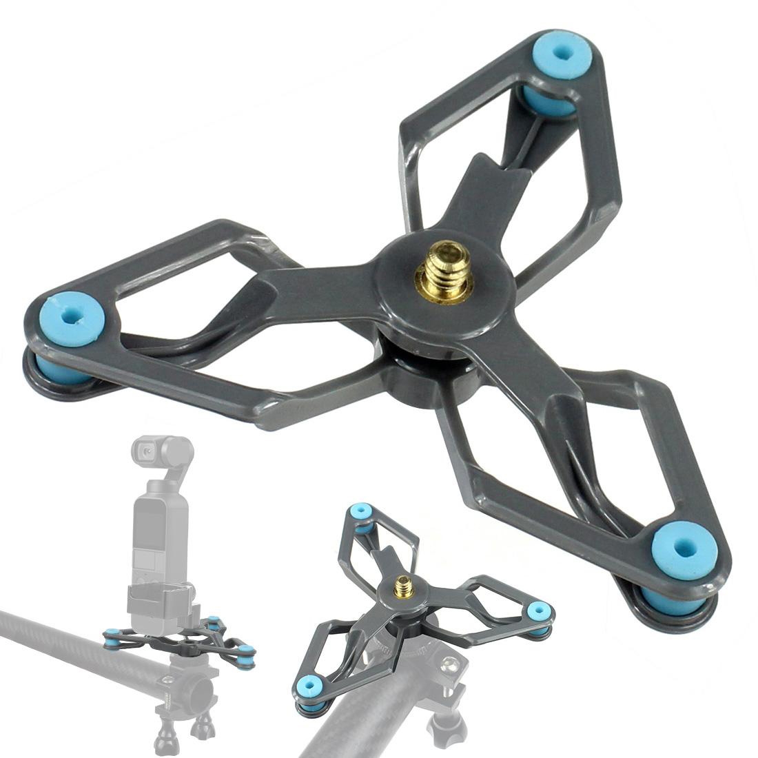 New- Damping Shock Absorber Mount Stand Bracket Tripod Kit For Action Camera