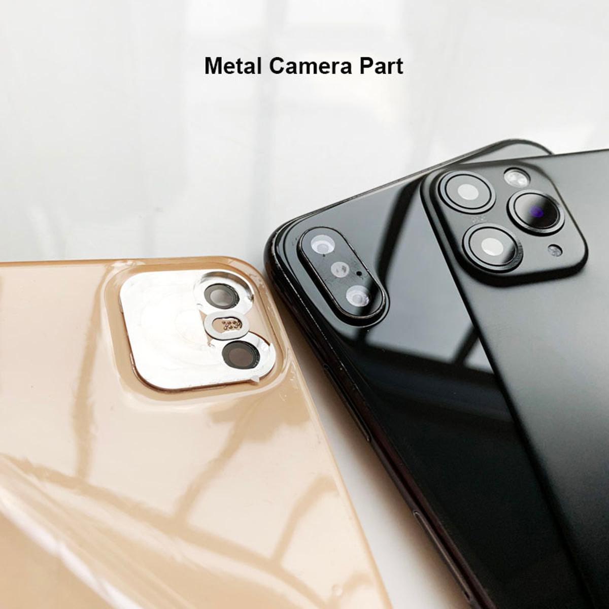For IPhone X / XS Seconds Change 13 PRO MAX Lens Sticker Back Protector Film Modified Camera Cover Titanium Alloy Case. 