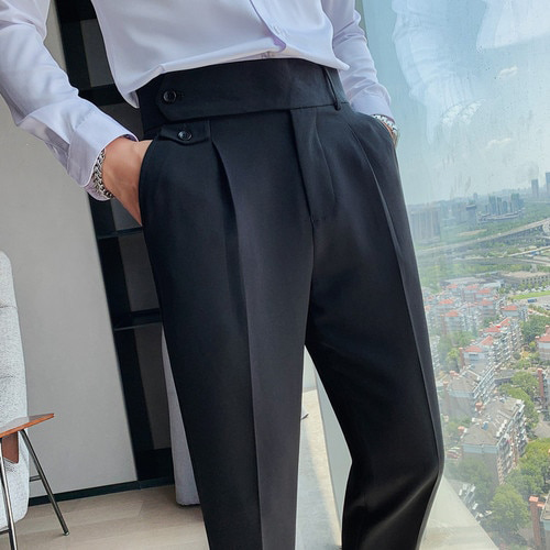 Social Suit Pants Casual Trousers 