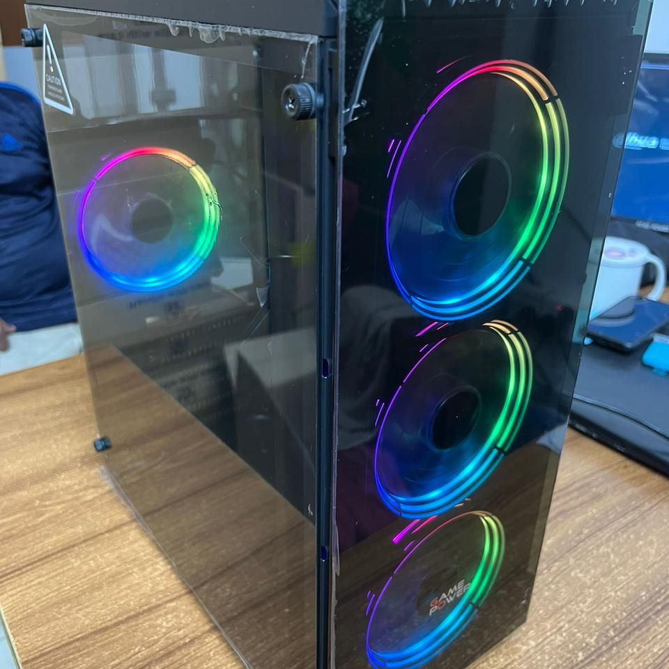 GAME POWER  RGB GAMING CASE 4 RGB FAN