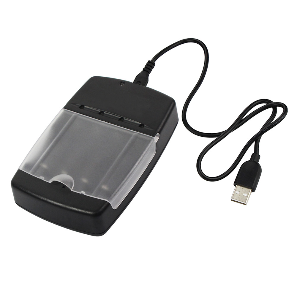 USB LR03 AA LR6 AAA LR61 AAAA Alkaline 1.5V Rechargeable Battery Smart Charger with Intelligent LED Indicator For Toy Camera. 