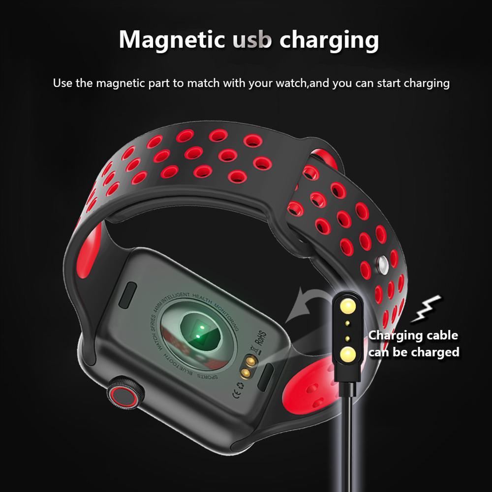 M33 Full touch Bluetooth Smart Watch Waterproof Fitness Tracker - Black. 