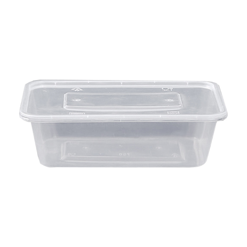 Wholesale Thickened Disposable Lunch Box Take-out Box Rectangular Lunch Box Tableware Transparent Fast Food Packing Box Plastic Box. 