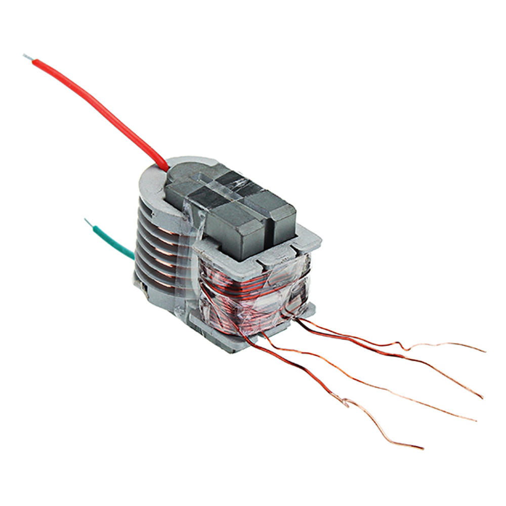 Three 15KV high-frequency and high-voltage transformer boost inverters plasma coils. 
