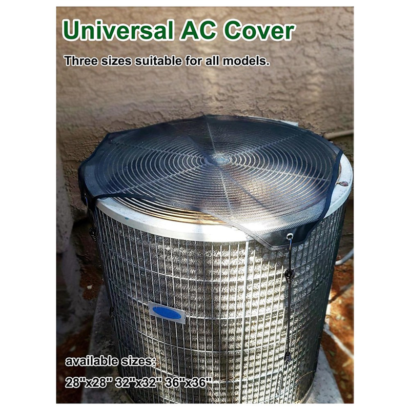 Universal AC Cover for Outside Unit, Mesh Air Conditioner Covers,C. 