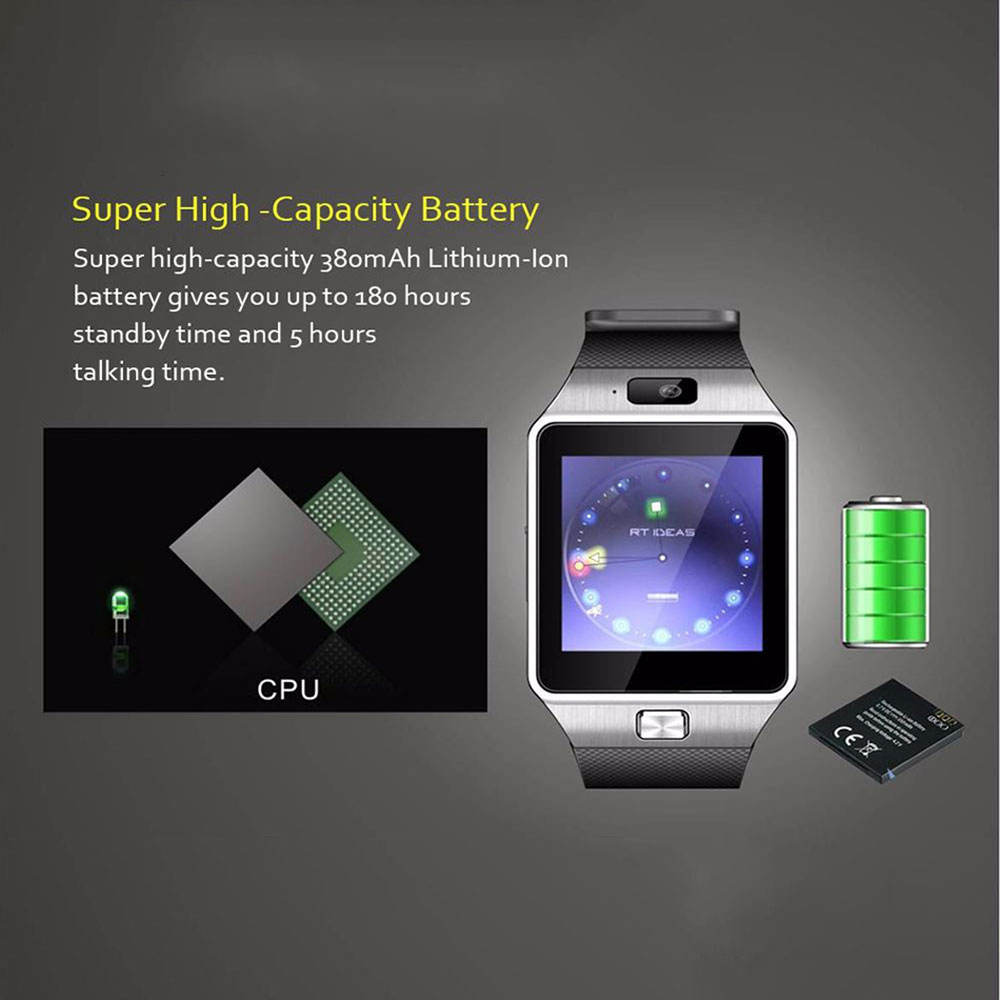 Dropshipping Smart Watch Bluetooth With Camera Support SIM TF Card Pedometer Men Women Call Sport Smartwatch Android Phone. 