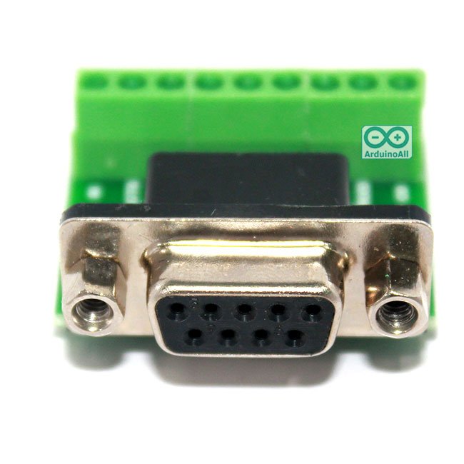 DB9 Connector Module DB9 Female Connector Module DB9 Female Screw Terminal To RS232 RS485 Conversion Board 9 Pin 9 Hole DB9 Connector DB9 To Screw Terminal Adapters DB9 RS232 Connector DB9 Module DB9 Breakout Board