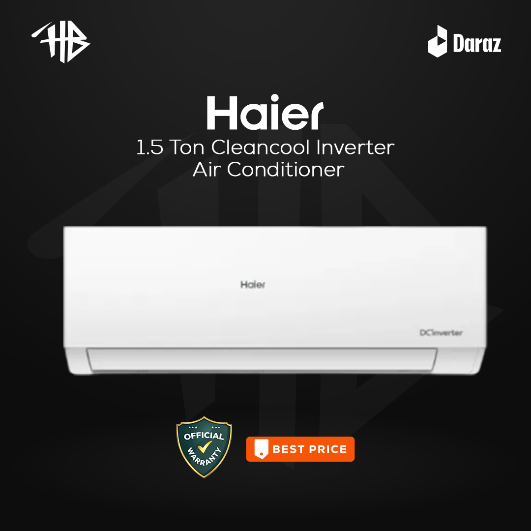 Haier 1.5 Ton Cleancool Inverter Air Conditioner
