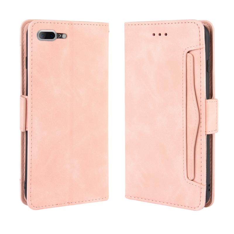 lthmy for Apple iPhone 7 Plus / iPhone 8 plus Wallet Case Magnetic Book Flip Cover with Card Holder. 