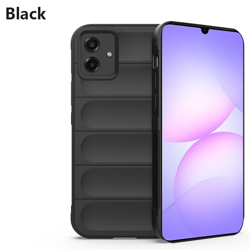 【Illusionary Shield】Olige Case For Samsung Galaxy A07 New liquid silicone case lens full wrapped skin feel solid color thickened non-slip anti-fall shock absorption Phone Case Back Cover
