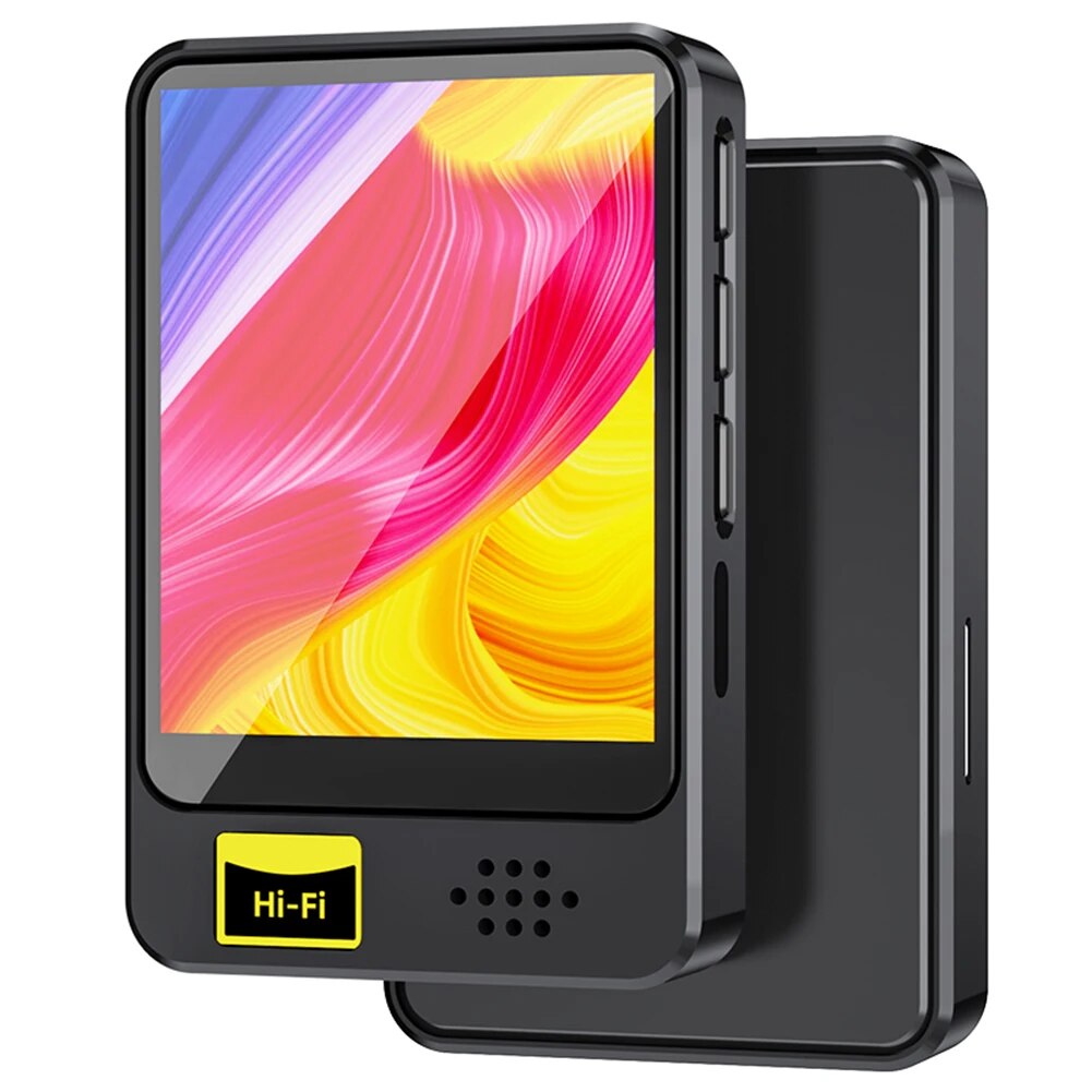 8/16/32/64GB Music Player 1.8in Full Touch Screen MP3 MP4 Player Built-in Speaker with 3.5mm Earphone with E-book/FM Radio/Alarm