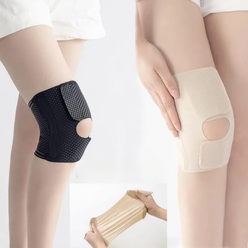 2pcs Premium Sports Knee Pads - Enhanced Compression and Support for Basketball, Volleyball,and Gym Workouts - Order One Size Up. 